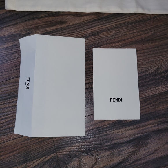 Fendi paperbag dustbag receipt holder - Picture 3 of 8
